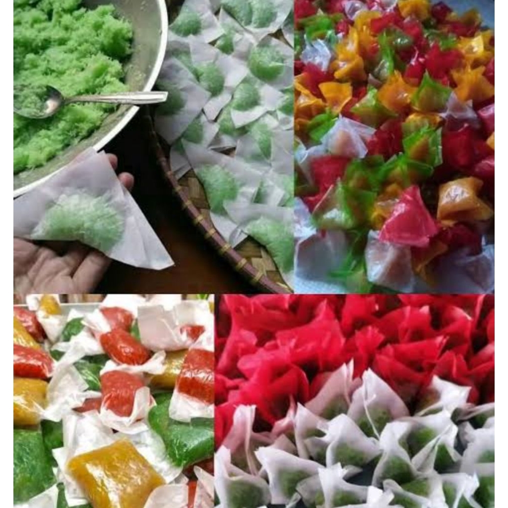 wajik kletik mix rasa vanila pandan oleh oleh khas blitar