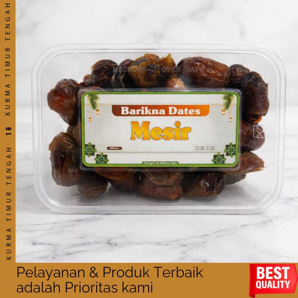 KURMA/MESIR/KURMA MESIR/KURMA GOLDEN VALLEY/KURMA MESIR 500GRM