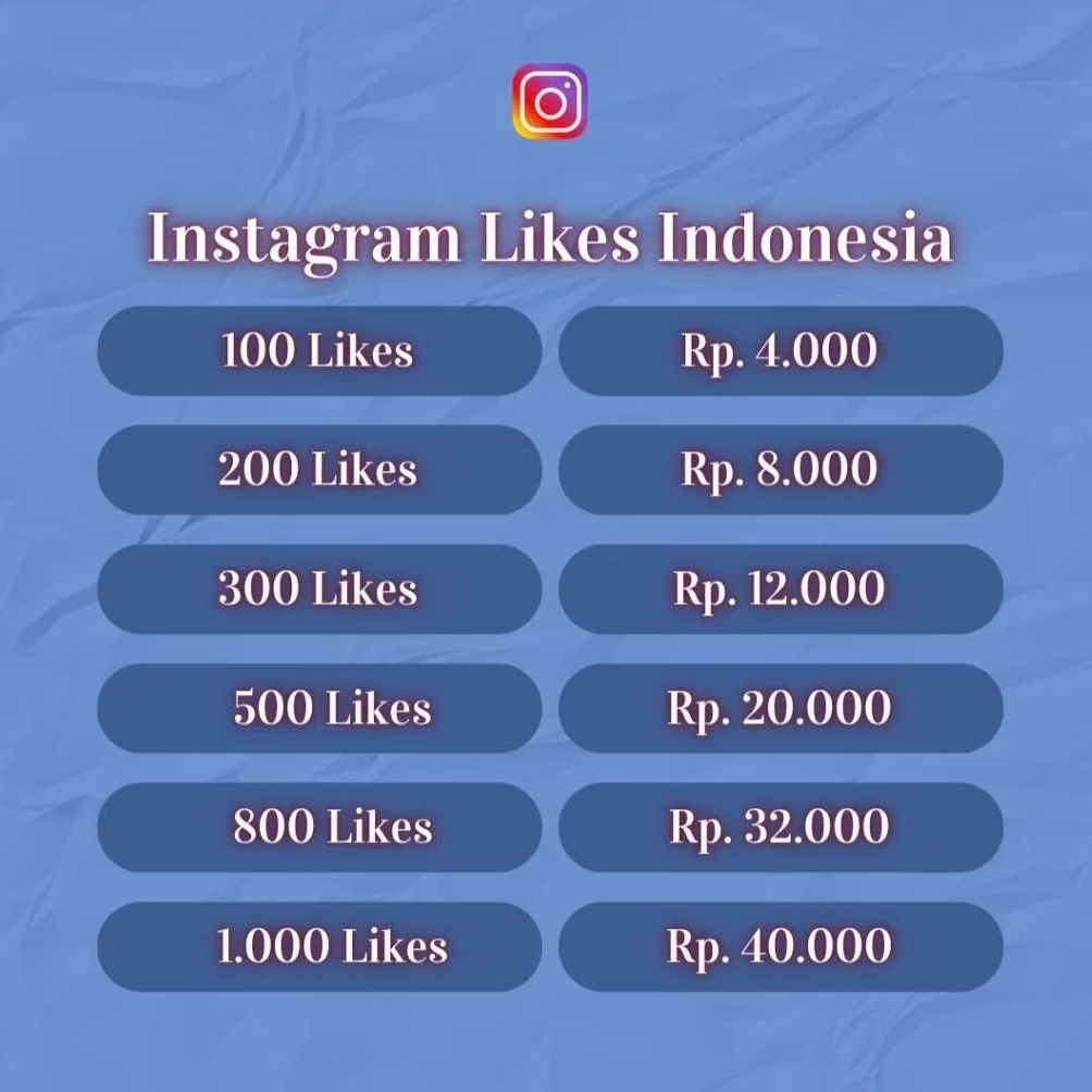 Instagram Likes Indonesia