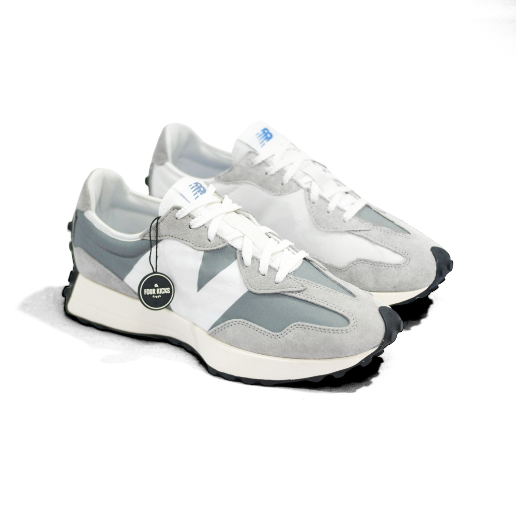 New Balance Lifestyle Shoes 327 Grey White Mens MS327LAB - 100% ORIGINAL