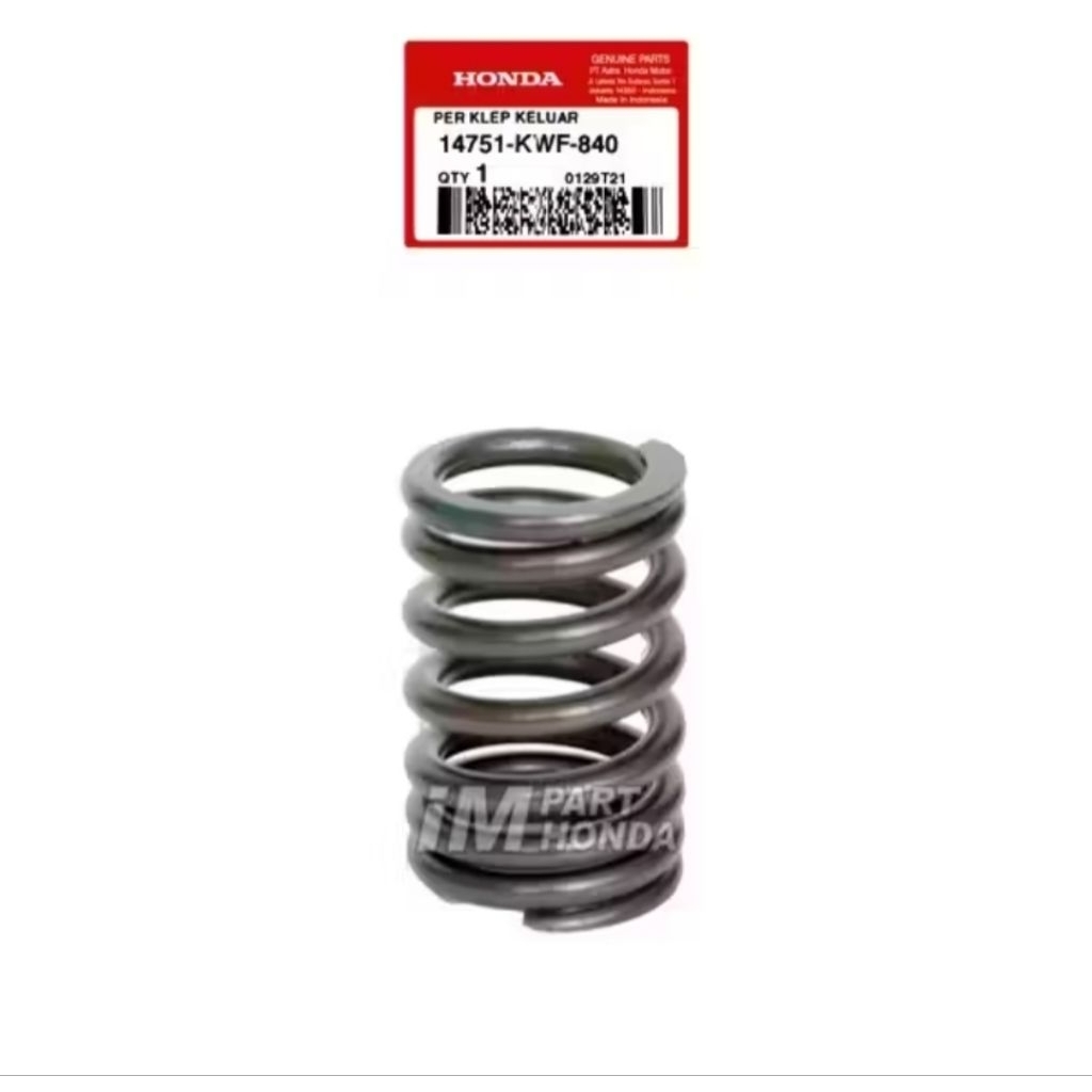 14751-KWF-840 Per Pir Klep Besar Spring Valve Outer Megapro Monoshock CB 150 Verza ORI AHM