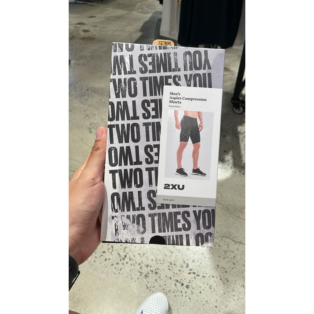 traning and run compression 2xu original SHORT