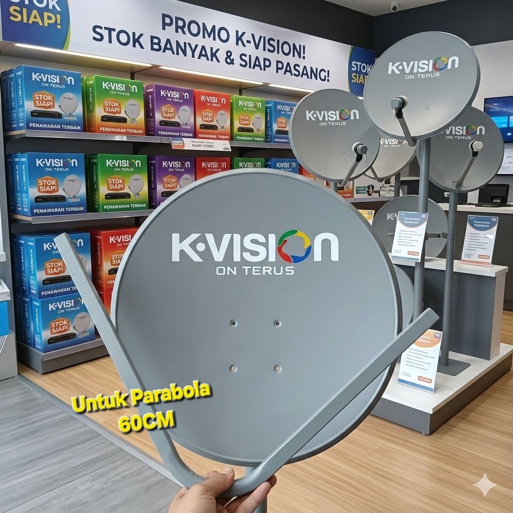 Tiang Fokus L Parabola Mini KU-Band TIANG SAJA