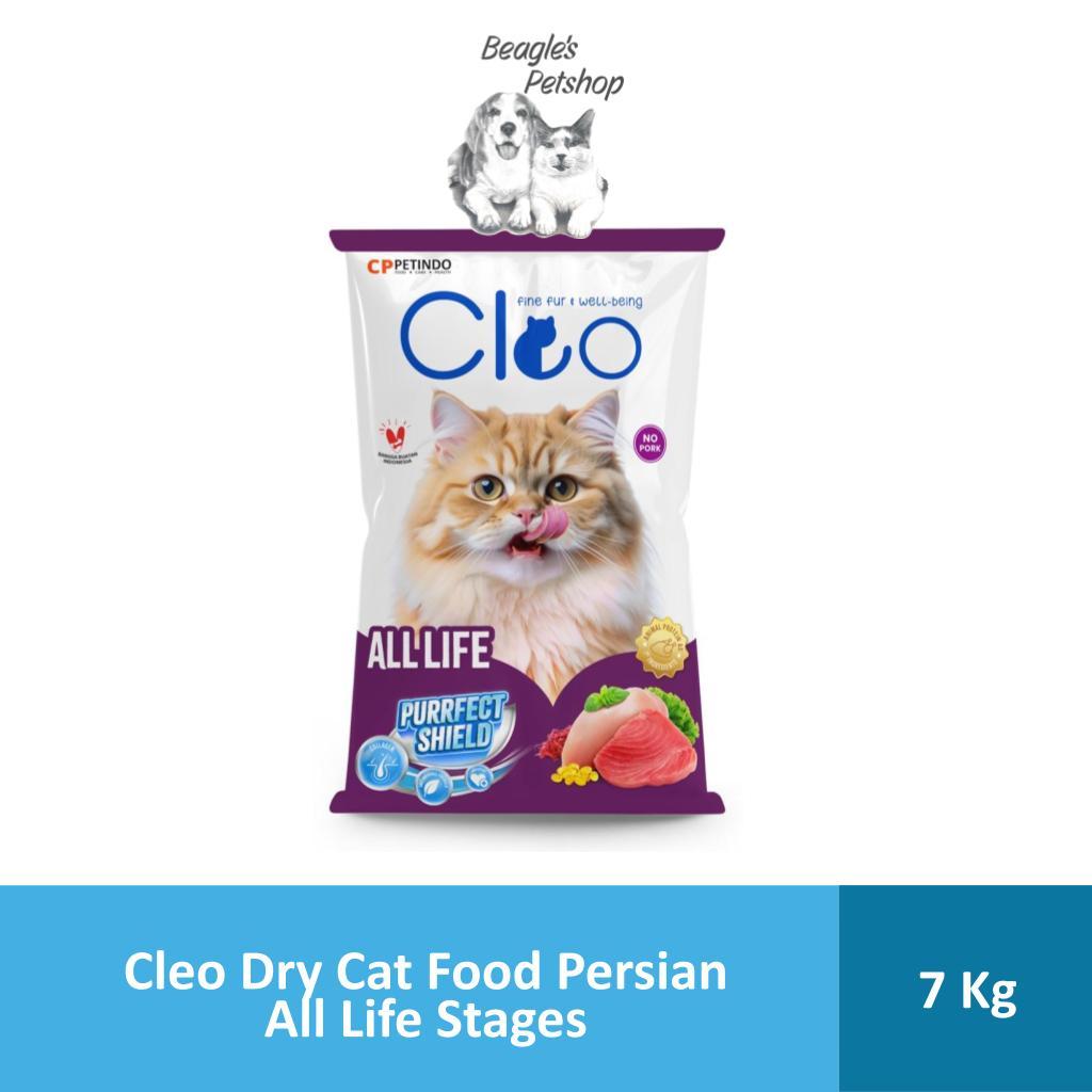 Cleo Dry Persian Cat Food All Life Stages - Makanan Kering Kucing Persia 7 Kg