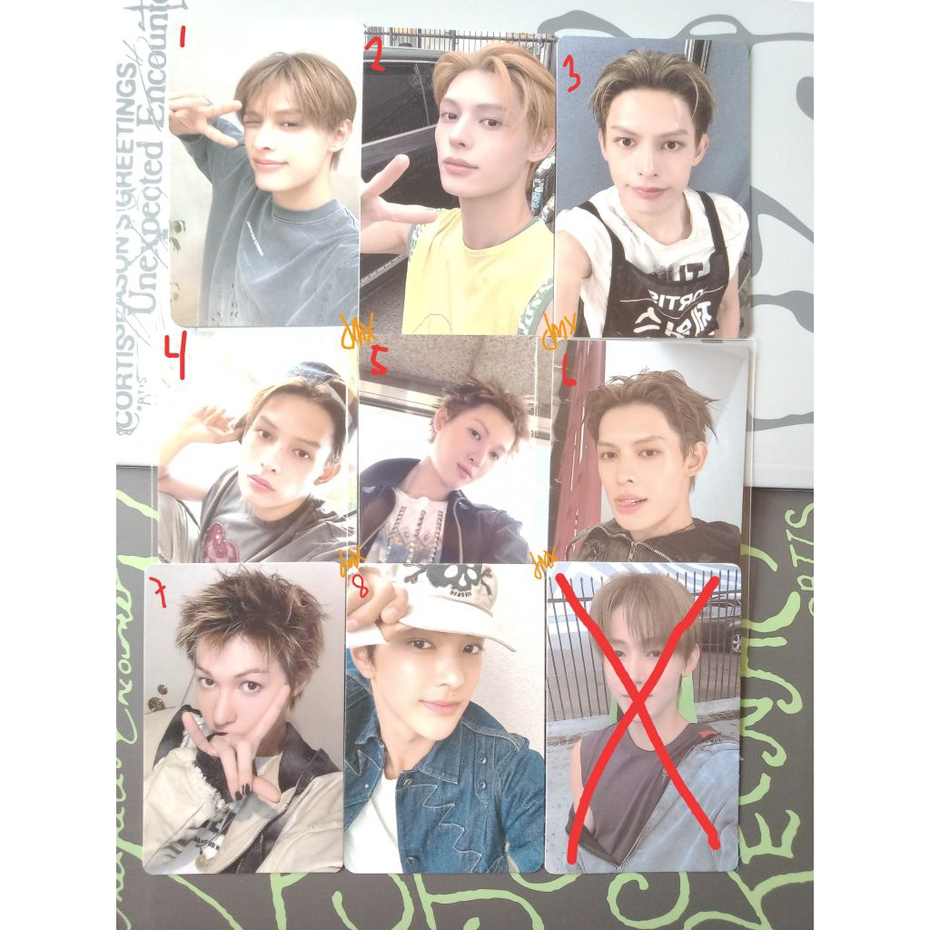 [ BACA DESKRIPSI ] WTS SELL PHOTOCARD OC OFFICIAL BENE POB CORTIS MARTIN KEONHO JUHOON JAMES SEONGHY