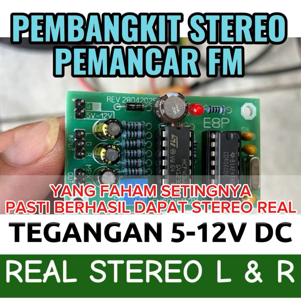 FM STEREO CODER ENCODER 2X MINI