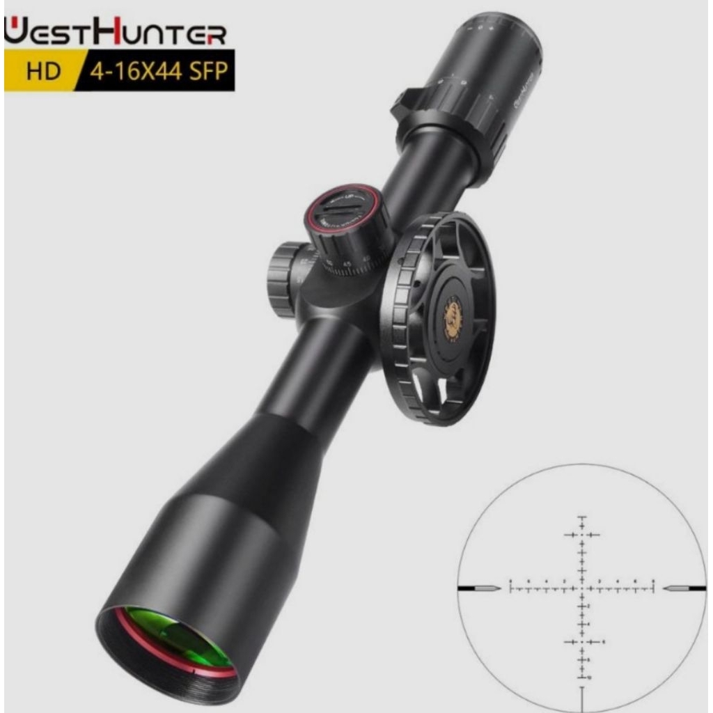 TELESCOPE WESTHUNTER HD 4-16X44 SFP