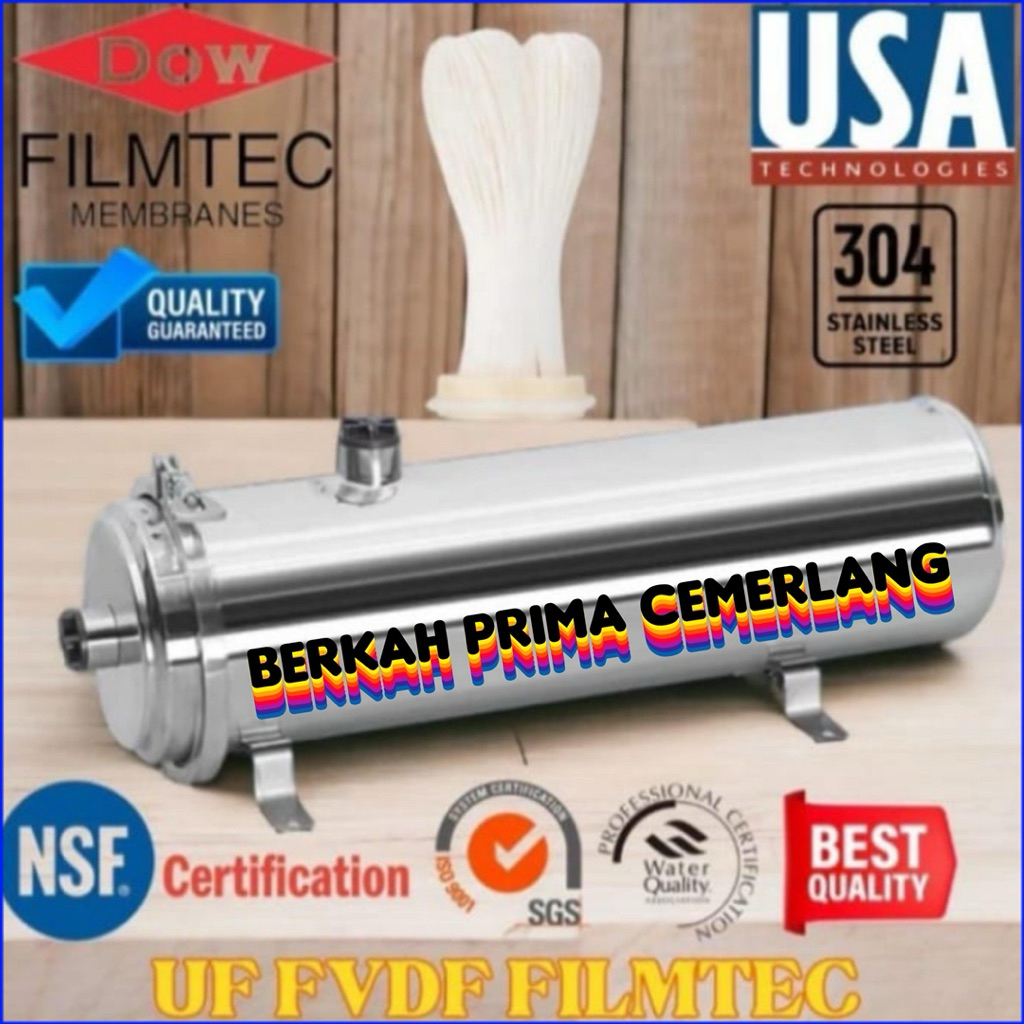 Ultrafiltrasi PVDF Water PreFilter 10.000 LPH UF PVDF 10.000 LPH 1set