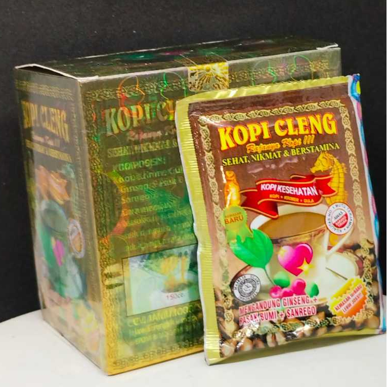 10 Sachet Kopi Cleng Original - Membantu Meningkatkan Stamina