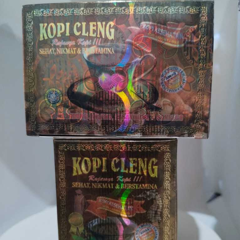 10 Sachet Kopi Cleng Original - Membantu Meningkatkan Stamina
