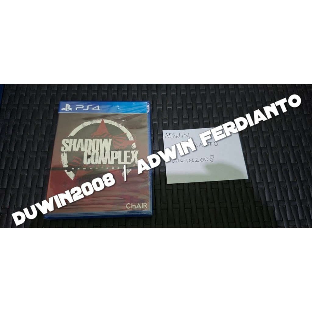 PS4 Playstation 4 - LRG Limited Run Games - Shadow Complex Remastered - New