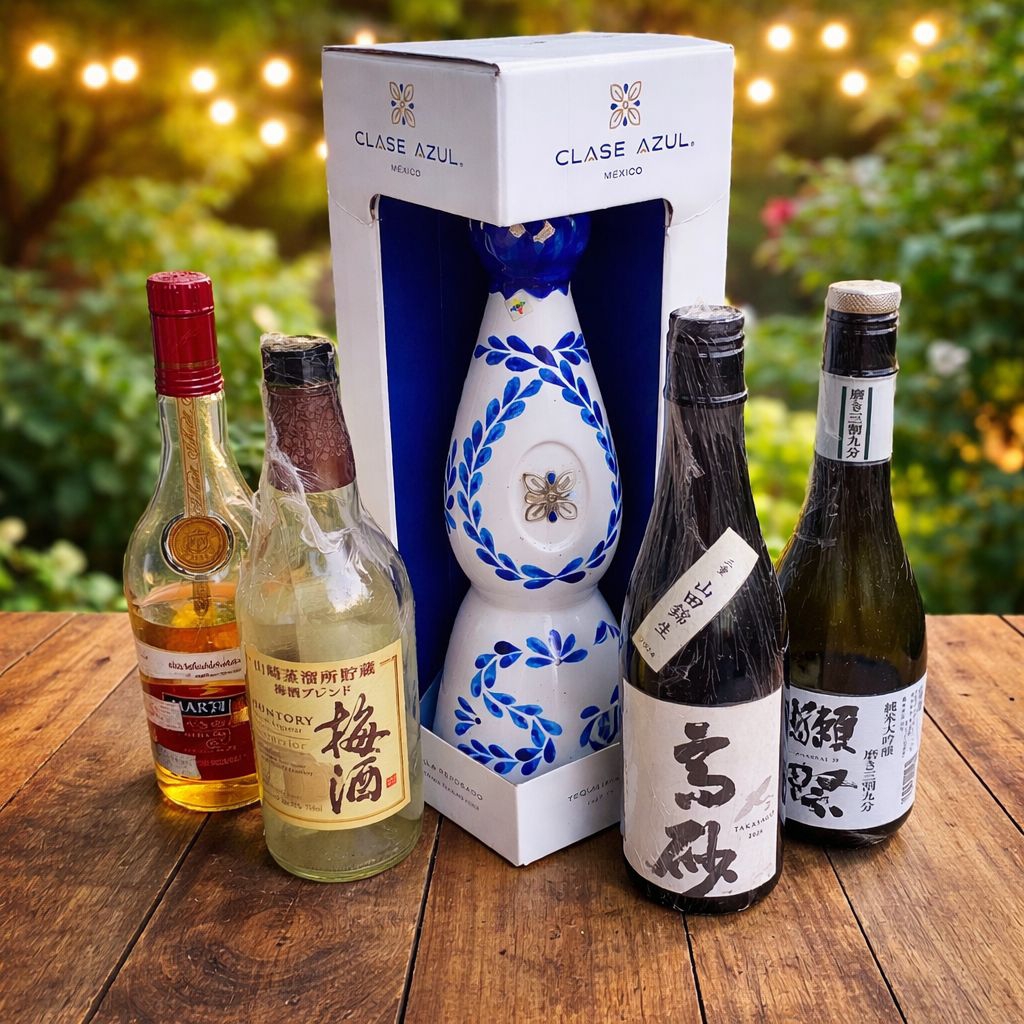 Botol Premium Azul Botol Sake Jepang Hiasan Cafe