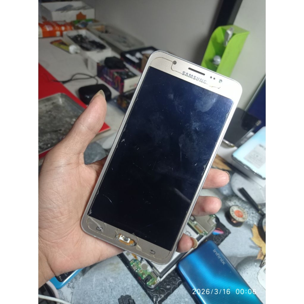 Lcd Amoled SM-J710 J7-2016 Copotan Original 100%