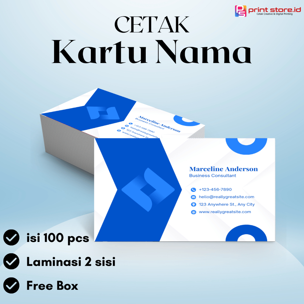 Cetak Custom Kartu nama/ID Card/Bussines Card/Member card/Name Card/Satu sisi/dua sisi/bolak balik1 