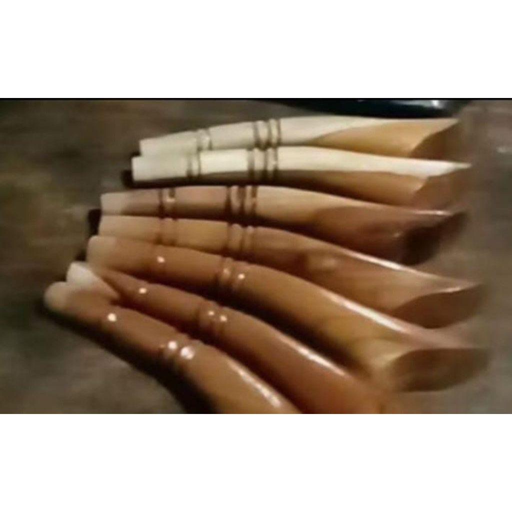 gagang joran pahul bahan kayu jati tua