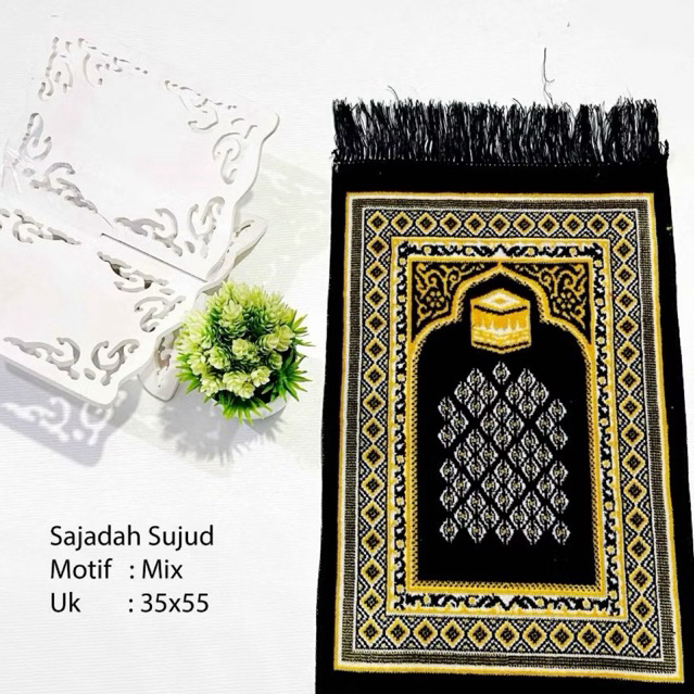 Sajadah travel hitam