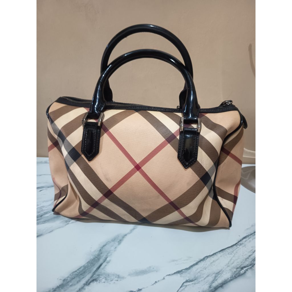 burberry vintage preloved bag pedes