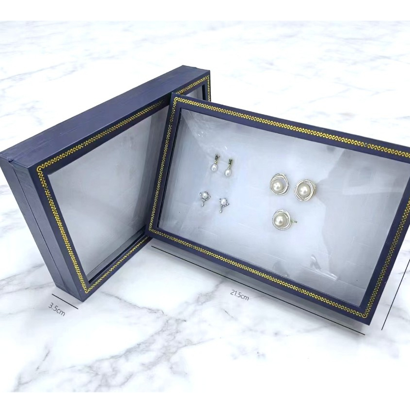 Aineed | Display Box Cincin Mewah, Tempat Penyimpanan Cincin, Box Cincin Mewah