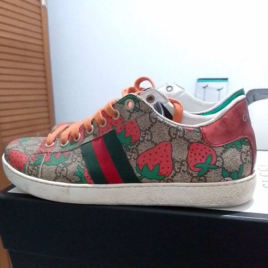 Sepatu Sneakers Wanita ACE GG Strawberry No. 41