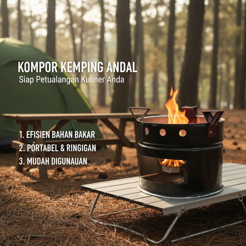 kompor anglo kompor tanpa bahan bakar Gas LPG hemat energi bahan bakar kayu arang ranting