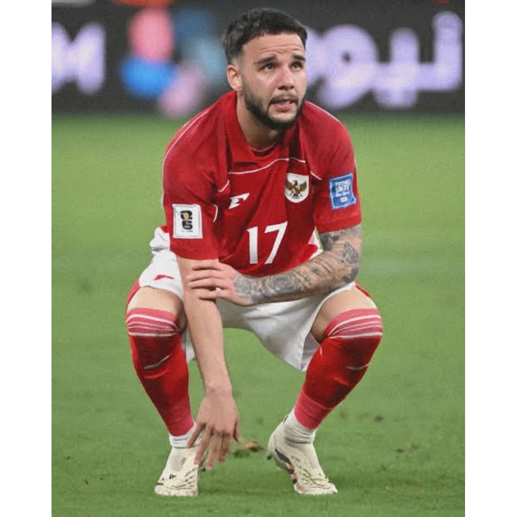 Jersey Timnas Indonesia home 2025, LS, PI, BNWT