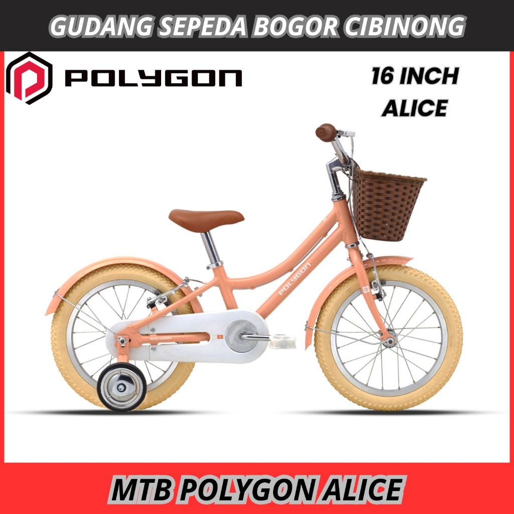 Sepeda 16 Mini Polygon Alice 2024