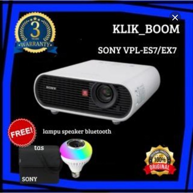 Proyektor Sony VPL- ES7/EX7 Original projector