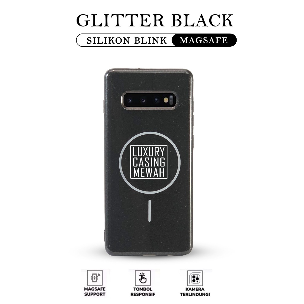 Case Magsafe Magnetic Glitter Case for Samsung S8 Samsung S8 Plus Samsung S9 Samsung S9 Plus Samsung