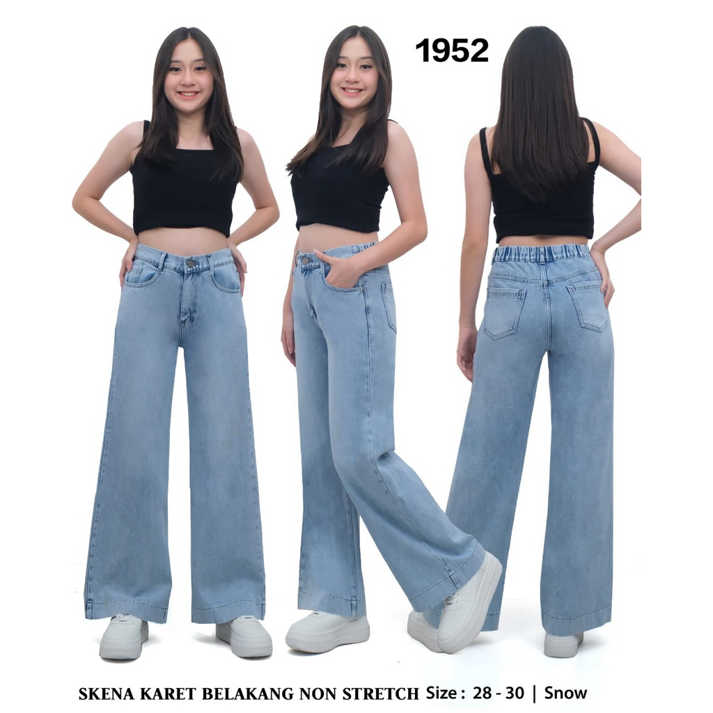 T-3000 Skena Kulot Jeans