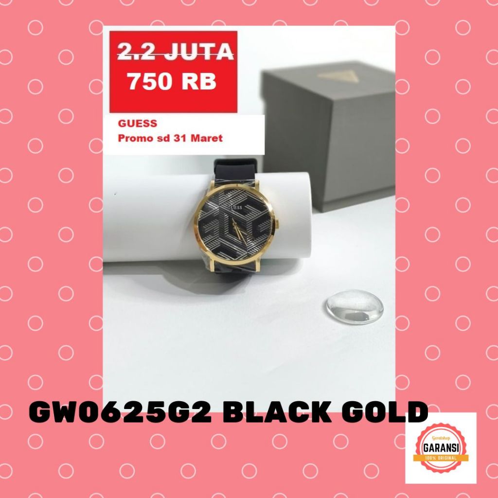 Jam tangan Guess pria seri GW0625G2 100% ORIGINAL STORE
