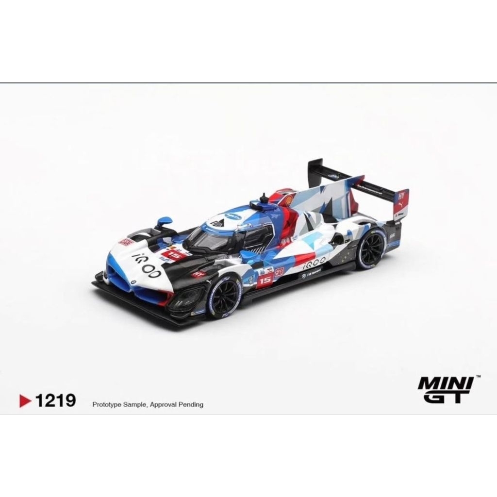 Mini GT 1219 BMW M Hybrid V8 Hypercar 2024 Le Mans 24 Hours