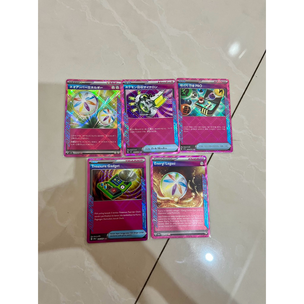 Kartu Pokemon ACE SPEC Indo, Japan & Korea
