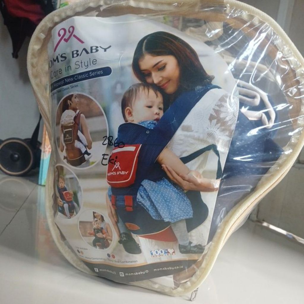 GENDONGAN BAYI HIPSEAT MOMS BABY