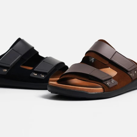 Gabino Sandal Pria Slip On Viero:G2AB5004-HC