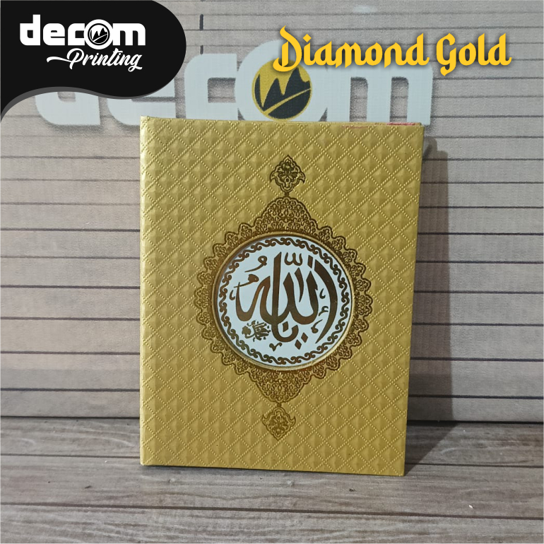 Hard Cover Yasin Diamond Gold RCP Poli Emas READY