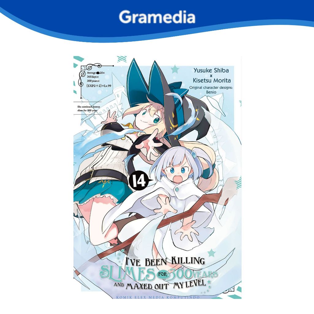 Gramedia Makassar - I`VE BEEN KILLING SLIME FOR 300 YEARS 14