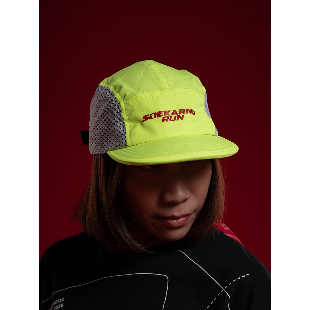 Soekarno Run Lime Mesh Cap