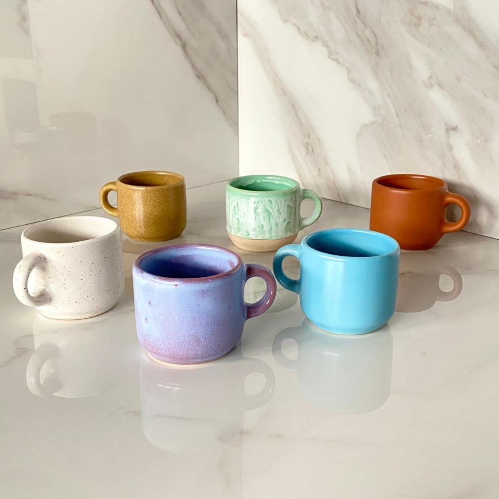 [READY STOCK 1 SET 25 PCS] Souvenir Pernikahan Mug / Gelas Keramik | Souvenir Acara | Mug Keramik Se