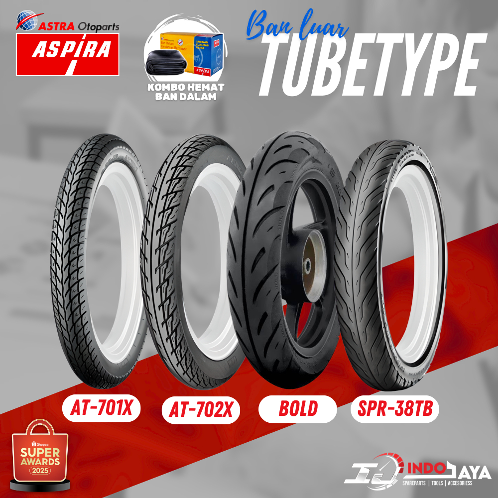 BAN ASPIRA NON TUBLES / TUBETYPE RING 14 / RING 17 ( 60/90-17 - 70/90-17 - 80/90-17 - 80/90-14 - 90/