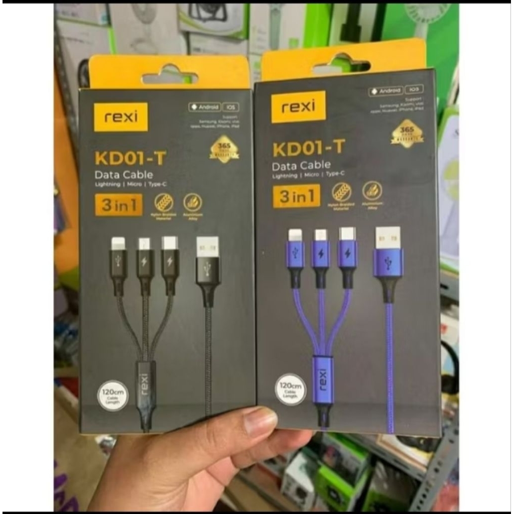 DATA CABLE KD01_T 3in1