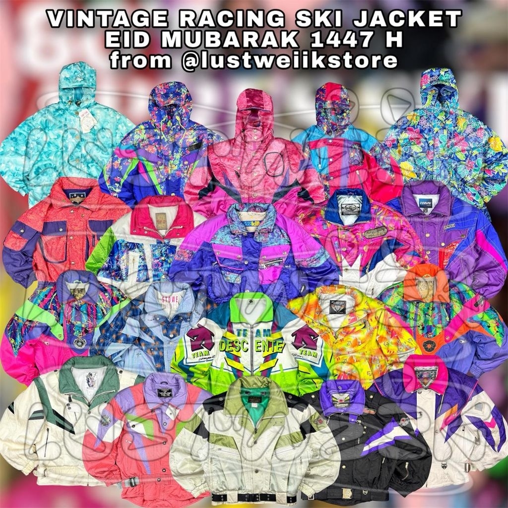 JACKET VINTAGE RACING | JACKET VINTAGE SKI