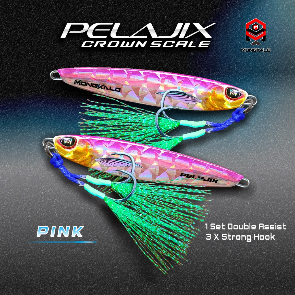 Mongkalo Pelajix Kipas noGID noMotif Candy 60 Pink