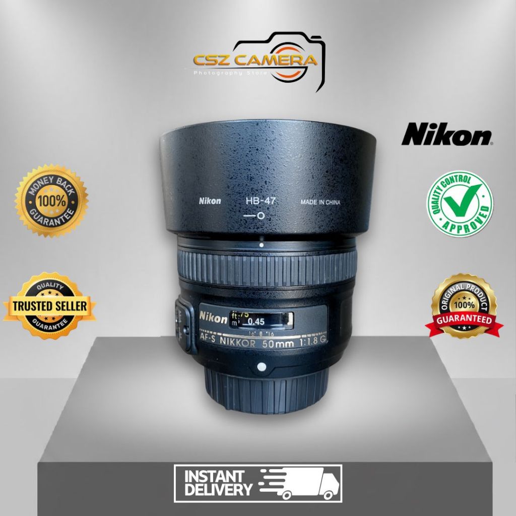 Lensa Nikon Afs 50mm F1.8