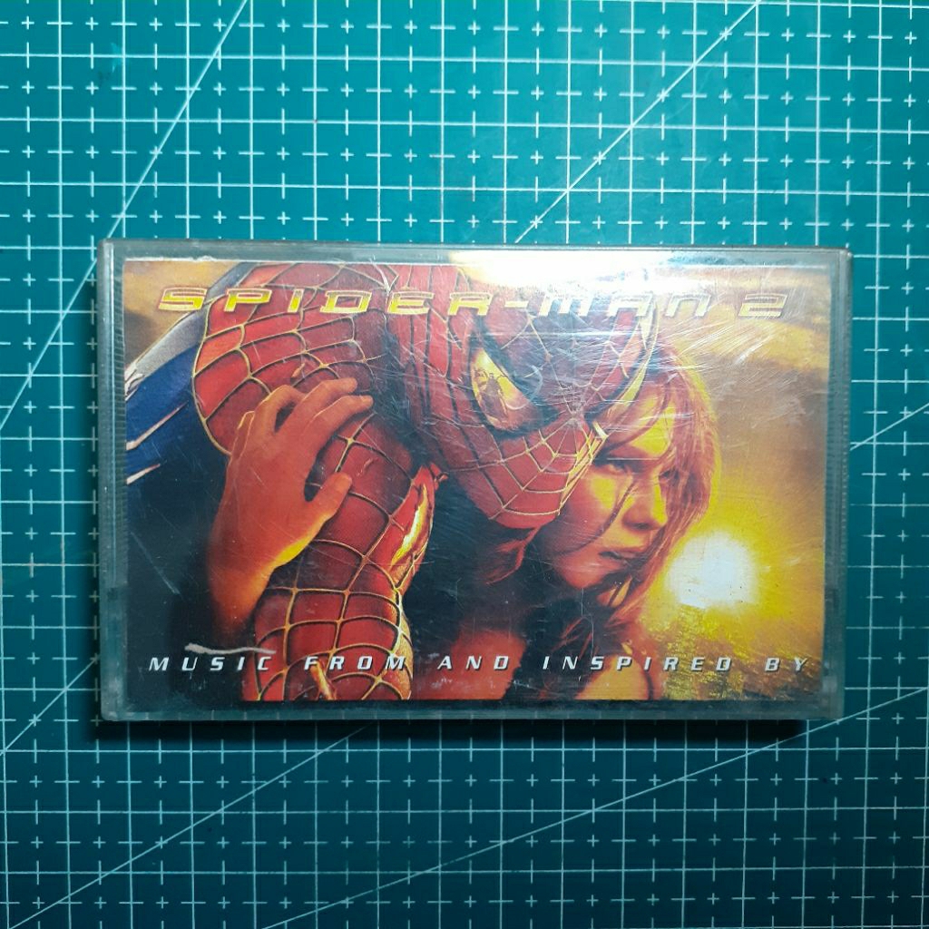 Kaset Soundtrack - OST Spider Man 2 (Dashboard Confessional, Hoobastank, Jet, Yellowcard, The Ataris