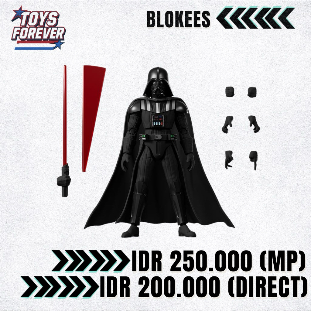 Blokees Darth Vader Star Wars Champion Class