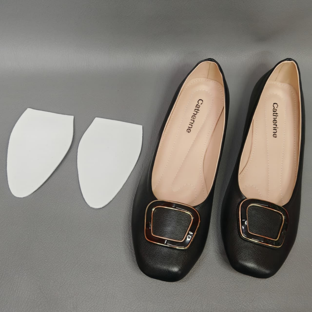 INSOLE SEPATU GANJALAN SEPATU SOLUSI SEPATU KEBESARAN BUSA SPON PUTIH REALPICT