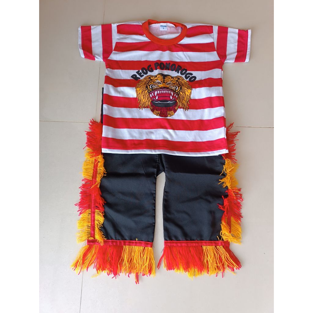 BAJU REOG, BAJU REOG ANAK, BAJU REOG PONOROGO, BAJU ADAT, BAJU JAWA, BAJU JARANAN, BAJU WAROK, KOSTU