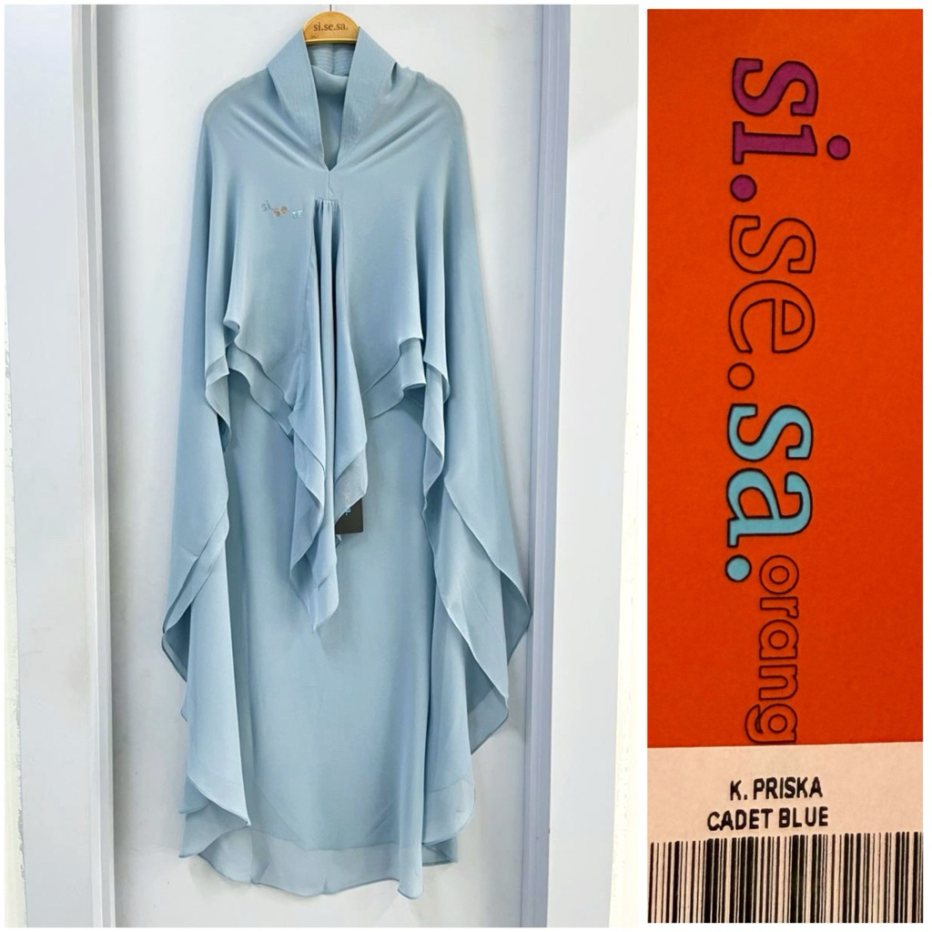 Sisesa khimar priska Baby Blue