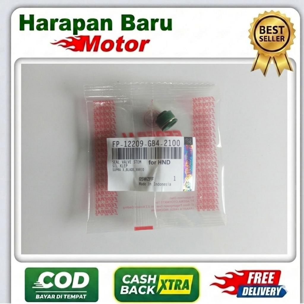 SEAL KLEP GRAND FEDERAL - HARAPAN BARU MOTOR