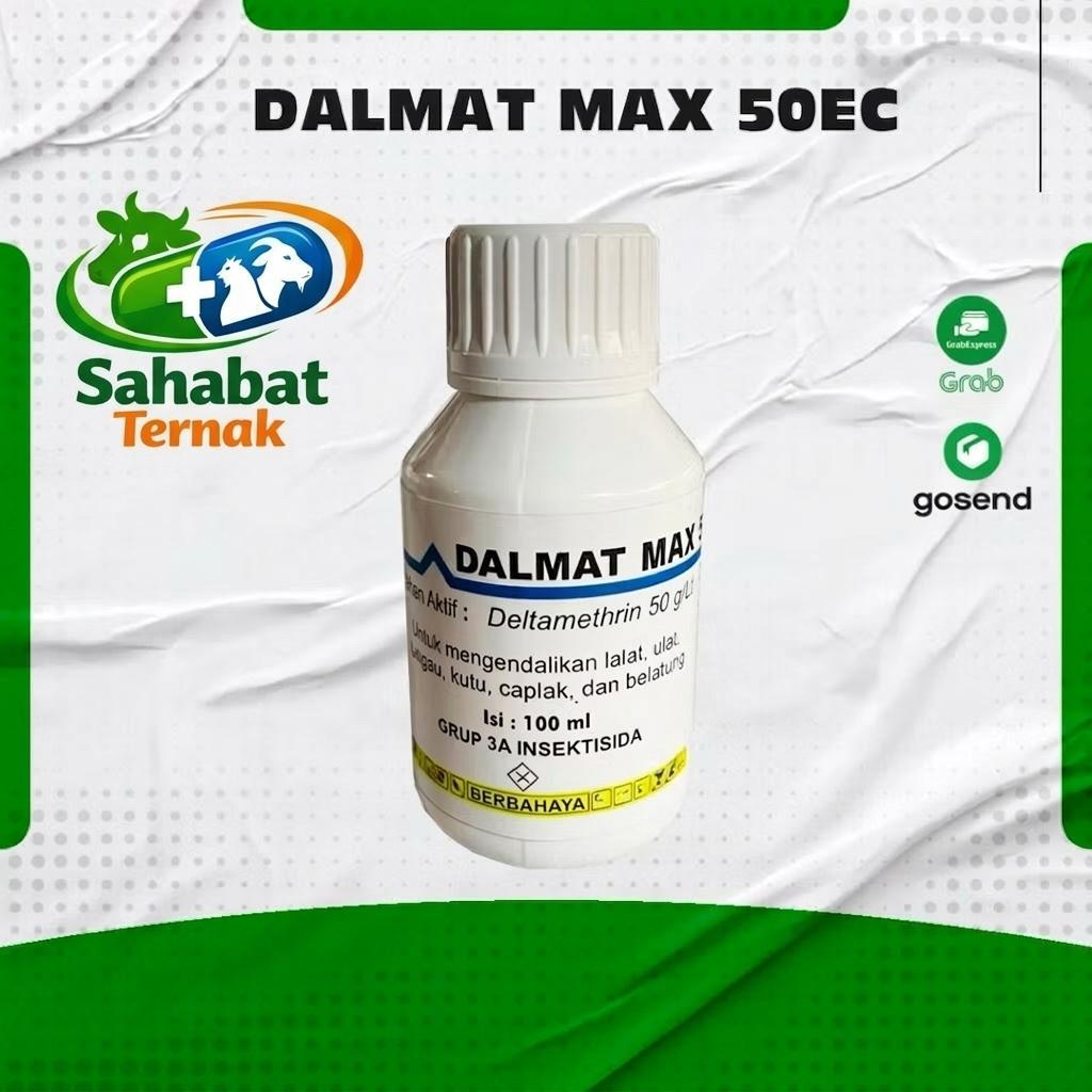 Dalmat max 50 EC - Dalmat 100ml - Obat Kutu - Anjing - Kucing - Obat Kutu Mandi